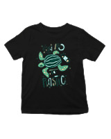 T-Shirt  Παιδικό - Say No To Plastic - Color Thumbnail Μαύρο
