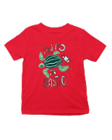 T-Shirt  Παιδικό - Say No To Plastic - Color Thumbnail Κόκκινο