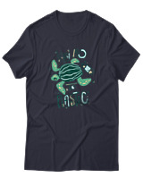 T-Shirt  Γυναικείο - Say No To Plastic - Color Thumbnail Σκούρο Μπλέ