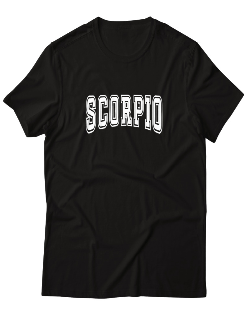 Scorpio College Lettering