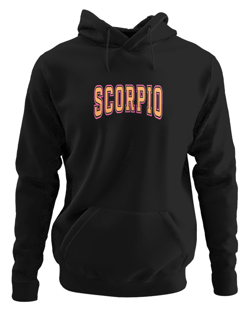 Scorpio College Lettering