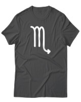 T-Shirt  Γυναικείο - Scorpio Just Lines - Color Thumbnail Ανθρακί