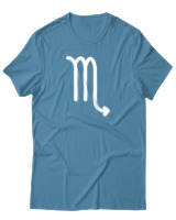 T-Shirt  Γυναικείο - Scorpio Just Lines - Color Thumbnail Τυρκουάζ