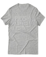 T-Shirt Αντρικό - Scorpio Square - Color Thumbnail Γκρι Μελανζέ
