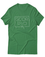 T-Shirt Αντρικό - Scorpio Square - Color Thumbnail Πράσινο