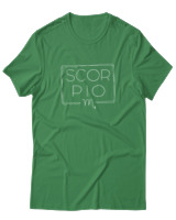 T-Shirt  Γυναικείο - Scorpio Square - Color Thumbnail Πράσινο