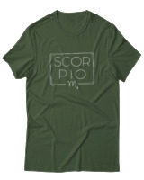 T-Shirt  Γυναικείο - Scorpio Square - Color Thumbnail Κυπαρισσί