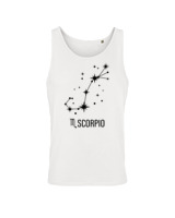 Αμάνικο Μπλουζάκι Αντρικό - Scorpio Universe - Color Thumbnail 'Ασπρο