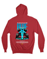 Ζακέτα Φούτερ με κουκούλα Γυναικείο - Scuderia Ferrari HP - Color Thumbnail Κόκκινο