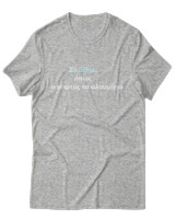 T-Shirt Unisex - Σε θέλω... - Color Thumbnail Γκρι Μελανζέ