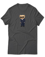 T-Shirt Αντρικό - Secret Agent 007 - Color Thumbnail Ανθρακί