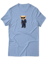 T-Shirt Αντρικό - Secret Agent 007 - Color Thumbnail Γαλάζιο
