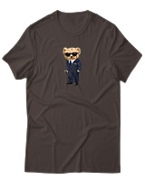 T-Shirt Αντρικό - Secret Agent 007 - Color Thumbnail Καφέ