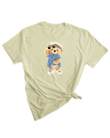 T-Shirt Woman Fashion Γυναικείο - See Ya - Color Thumbnail SAGE GREEN