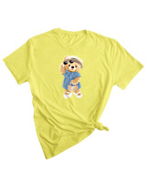 T-Shirt Woman Fashion Γυναικείο - See Ya - Color Thumbnail LIGHT YELLOW