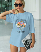 T-Shirt Classic - Self Respect - Color Thumbnail SKY BLUE