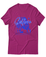 T-Shirt  Γυναικείο - Selflove - Color Thumbnail Φούξια