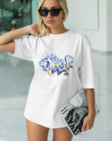 T-Shirt Classic - Sexy Dream Girl - Color Thumbnail WHITE
