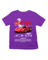 T-Shirt  Παιδικό - SF Enzo - Color Thumbnail Σκούρο Μωβ