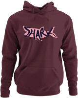 Φούτερ με κουκούλα - Shark - Color Thumbnail Marron