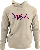 Φούτερ με κουκούλα - Shark - Color Thumbnail Μπέζ
