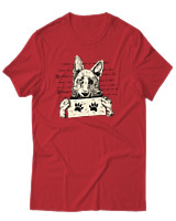 T-Shirt Αντρικό - Shepherd - Color Thumbnail Κόκκινο