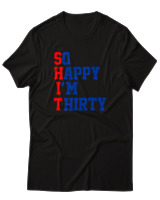 T-Shirt Αντρικό - Shit 30 - Color Thumbnail Μαύρο