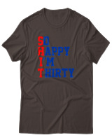 T-Shirt Αντρικό - Shit 30 - Color Thumbnail Καφέ