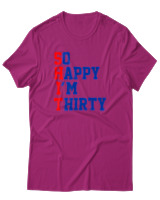 T-Shirt Αντρικό - Shit 30 - Color Thumbnail Φουξια