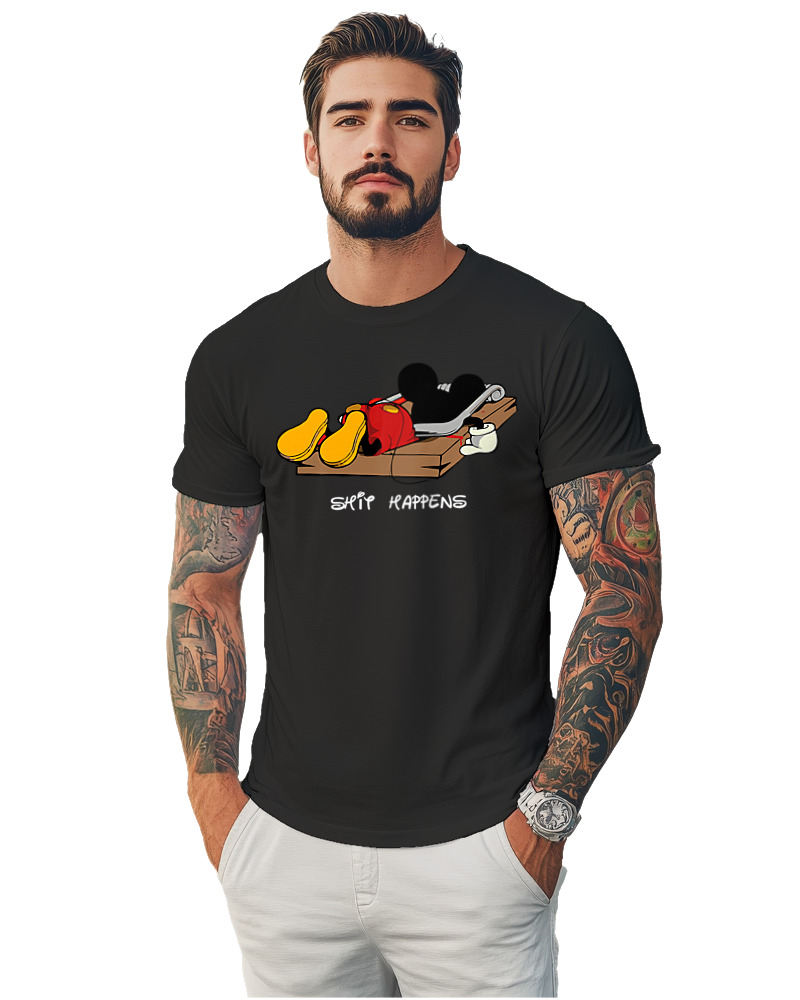 T-Shirt Αντρικό - Shit Happens - Image 1