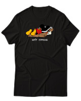 T-Shirt Αντρικό - Shit Happens - Color Thumbnail Μαύρο