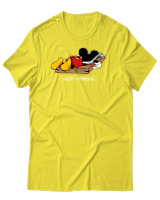 T-Shirt Αντρικό - Shit Happens - Color Thumbnail Κίτρινο