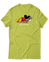 T-Shirt Αντρικό - Shit Happens - Color Thumbnail Λαχανί