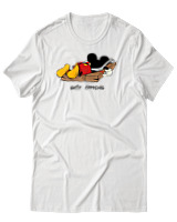 T-Shirt Αντρικό - Shit Happens - Color Thumbnail Άσπρο