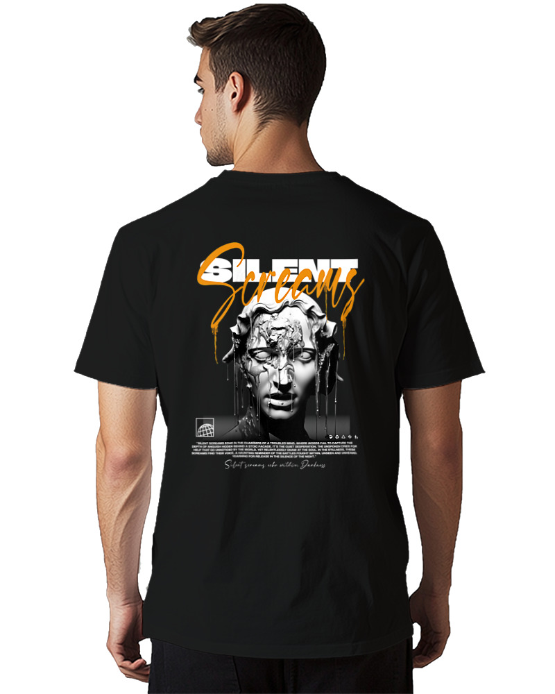 T-Shirt Αντρικό - Silent Screams - Image 1