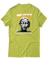 T-Shirt Αντρικό - Silent Screams - Color Thumbnail Λαχανί