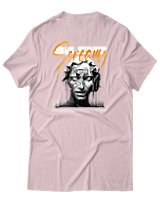 T-Shirt Αντρικό - Silent Screams - Color Thumbnail Απαλό Ροζ