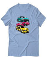 T-Shirt Αντρικό - Silvia - Color Thumbnail Γαλάζιο