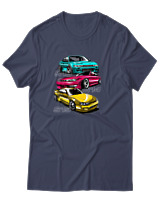 T-Shirt Αντρικό - Silvia - Color Thumbnail Μπλε Γκρι