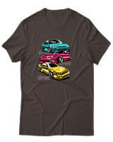 T-Shirt Αντρικό - Silvia - Color Thumbnail Καφέ