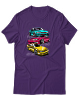 T-Shirt Αντρικό - Silvia - Color Thumbnail Σκούρο Μωβ