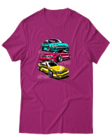 T-Shirt Αντρικό - Silvia - Color Thumbnail Φουξια