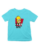 T-Shirt  - Simpsons Fried Chicken - Color Thumbnail Οινοπνευματί
