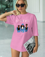 T-Shirt Classic - Sistas - Color Thumbnail PINK