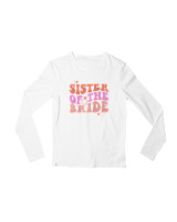Μακρυμάνικο Μακό Παιδικό - Sister Of The Bride - Color Thumbnail 'Ασπρο