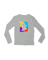 Μακρυμάνικο Μακό Παιδικό - Skaters Only - Color Thumbnail Γκρι Μελανζέ