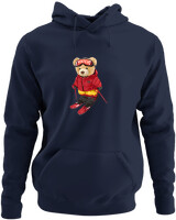 Φούτερ με κουκούλα - Ski Lover - Color Thumbnail Navy Blue