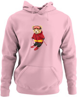Φούτερ με κουκούλα - Ski Lover - Color Thumbnail Pink