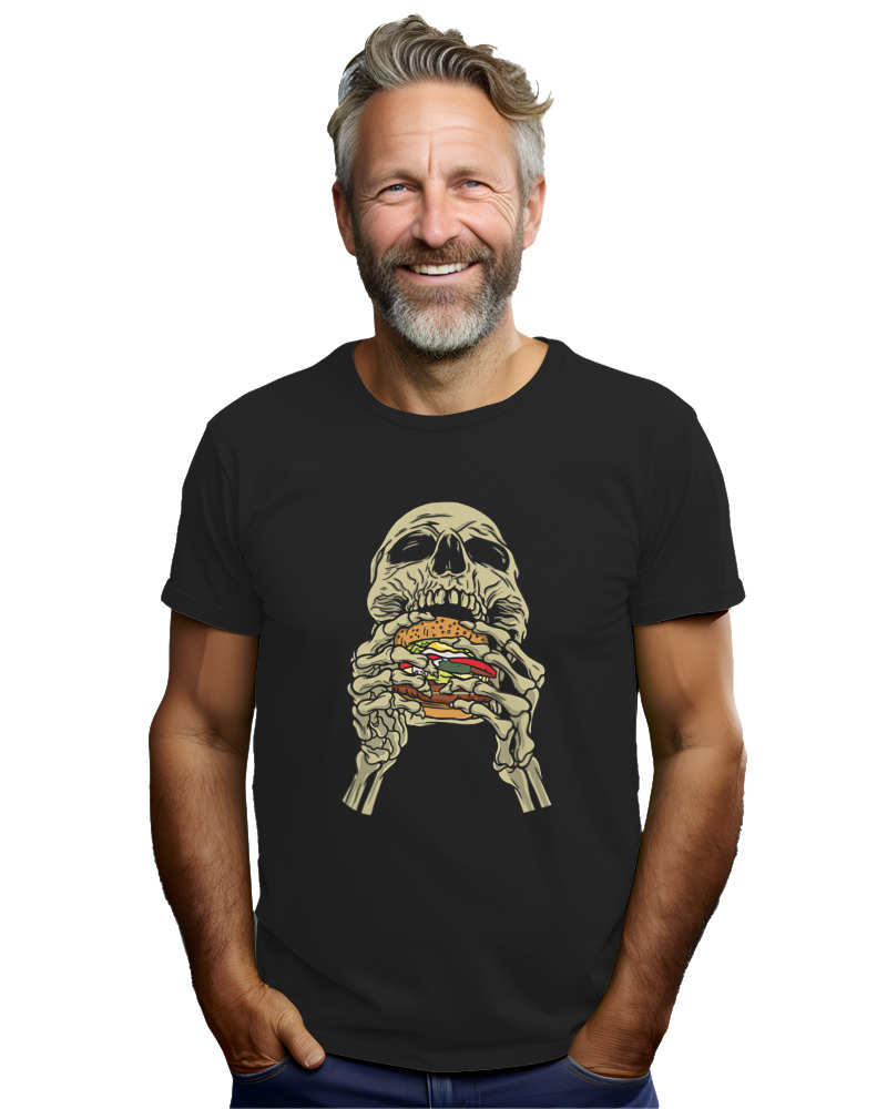 Skull Eating Burger - Image 2