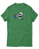 T-Shirt Αντρικό - Skull Pepsi - Color Thumbnail Πράσινο
